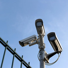 Einbruchschutz durch Kameraüberwachung