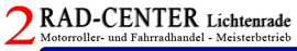 Logo 2 Rad Center Lichtenrade Motorroller- und Fahrradhandel – Meisterbetrieb