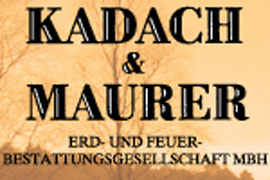 Logo Kadach & Maurer Erd- und Feuerbestattungsgesellschaft Berlin